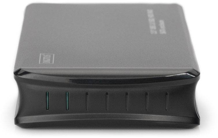 Digitus DA-71116 2.5" hard disk casing, SATA HDD enclosure, Casing 2.5 inch USB A (USB 3.2 1st gen)-3