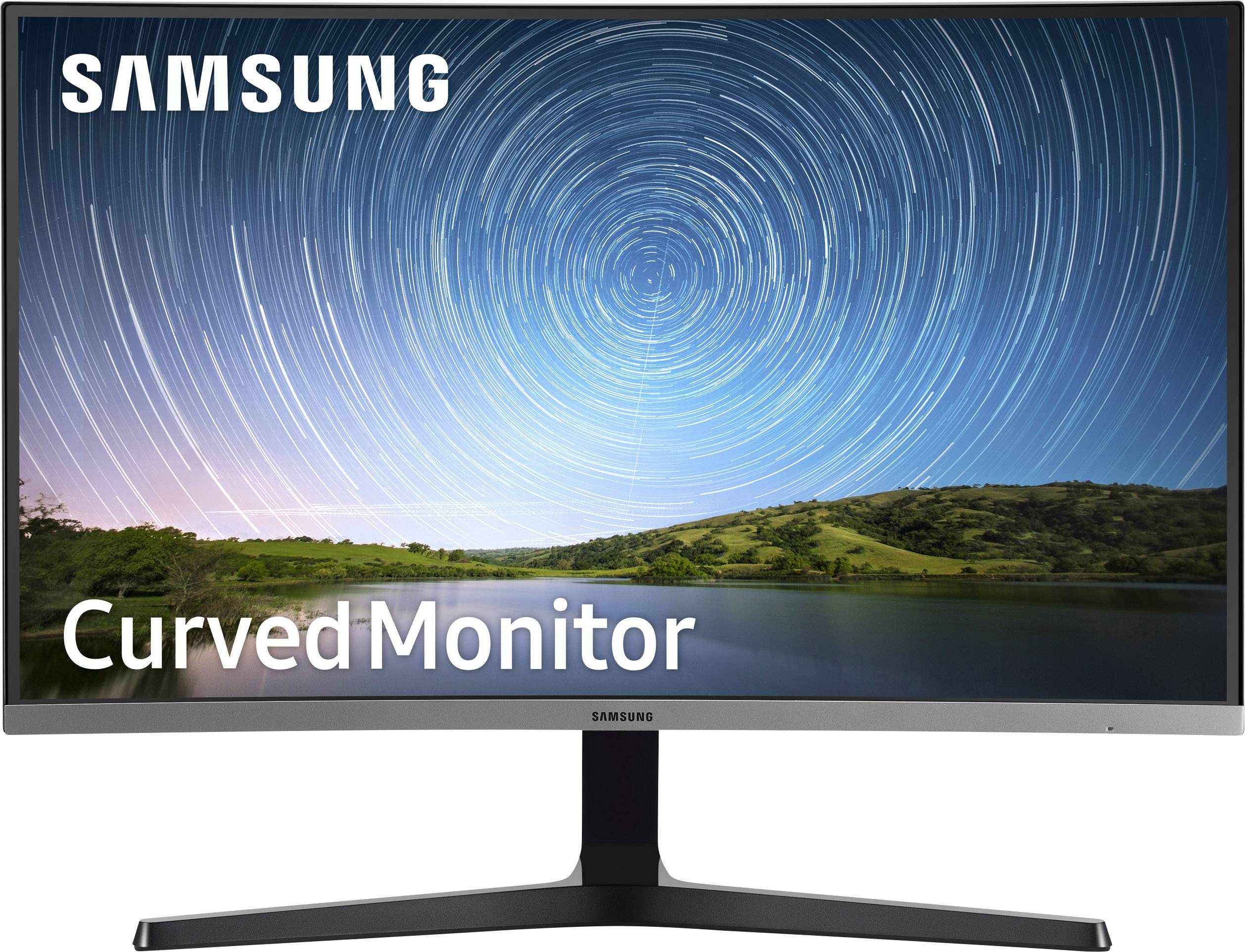 Samsung C27R504FHU Gaming screen 68.6 cm (27 inch) EEC B (A+++ - D) 1920 x 1080 p Full HD 4 ms HDMI™, VGA, Headphone jack (3.5 mm) VA LED