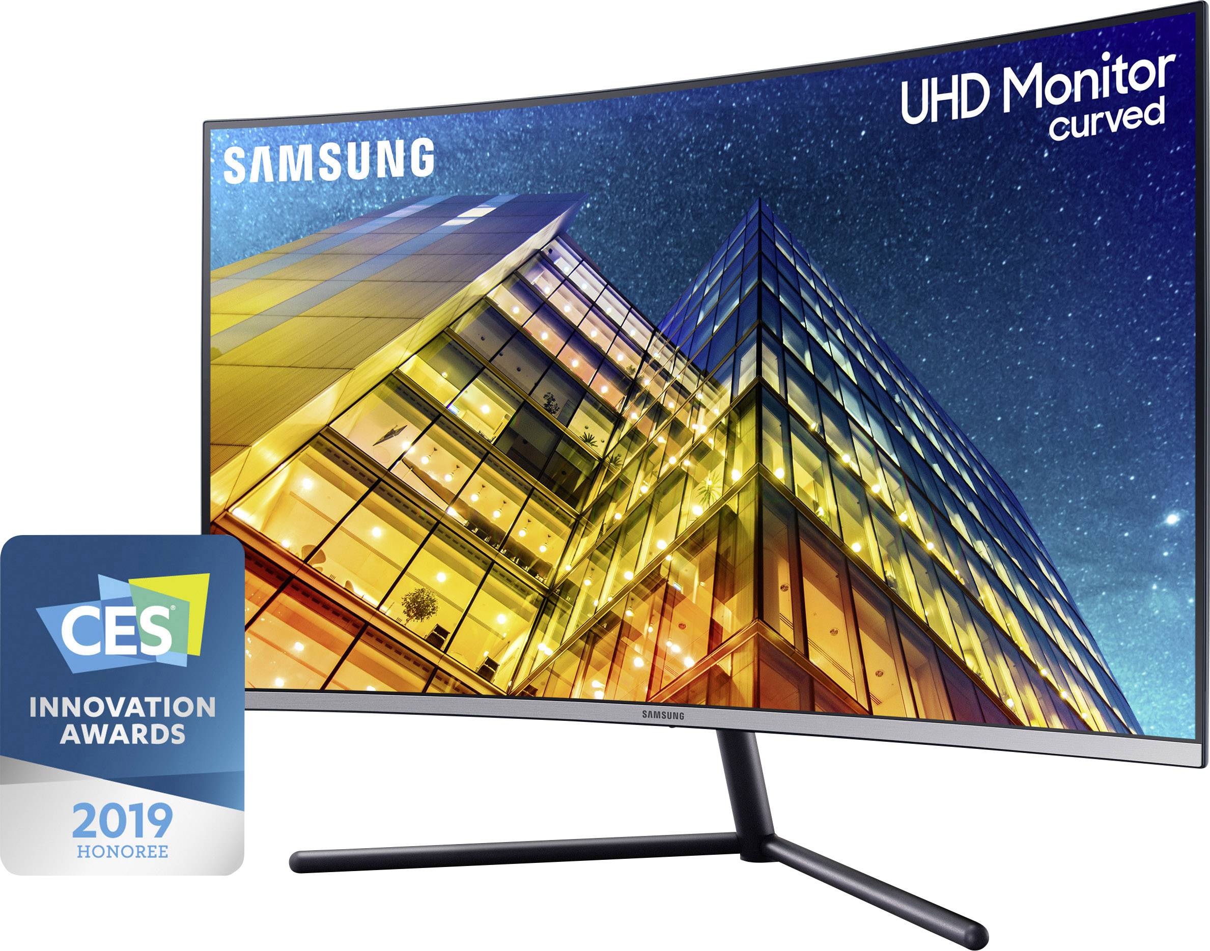 Samsung U32r594cwu Led 80 Cm 31 5 Inch Eec G A G 3840 X 2160 P Uhd 2160p 4k 4 Ms Hdmi Displayport Headphone J Conrad Com