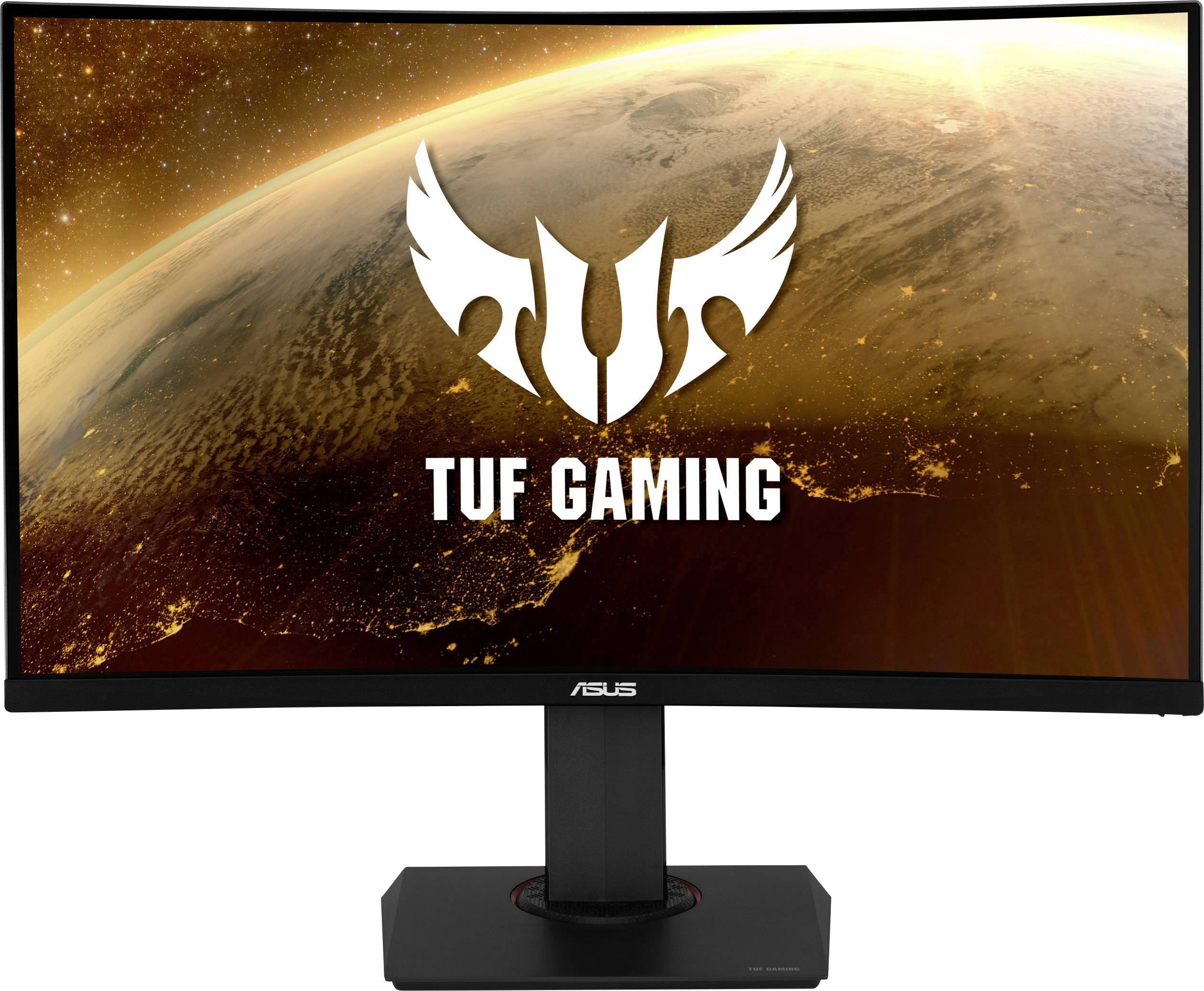 Asus VG32VQ Gaming screen 81.3 cm (32 inch) EEC C (A+++ - D) 2560 x 1440 p QHD 1 ms HDMI™, DisplayPort, Headphone jack (3.5 mm) VA LED