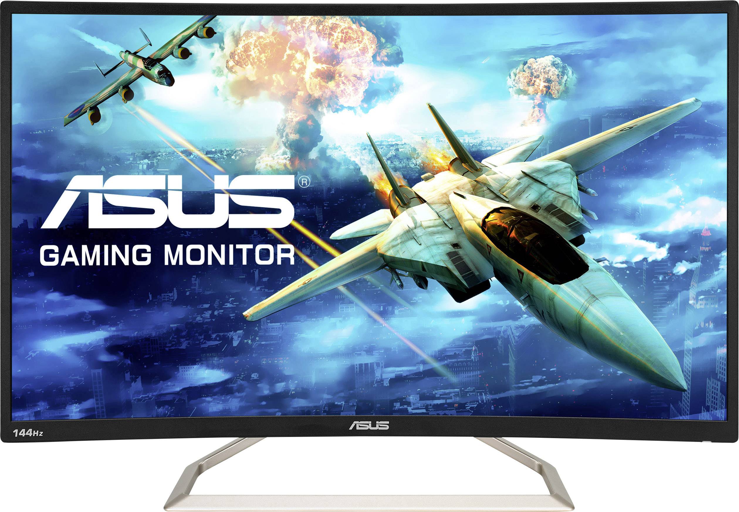 Asus VA326HR Gaming screen 80 cm (31.5 inch) EEC B (A+++ – D) 1920 x 1080 p Full HD 4 ms HDMI™, VGA, Headphone jack (3.5 mm) VA LED