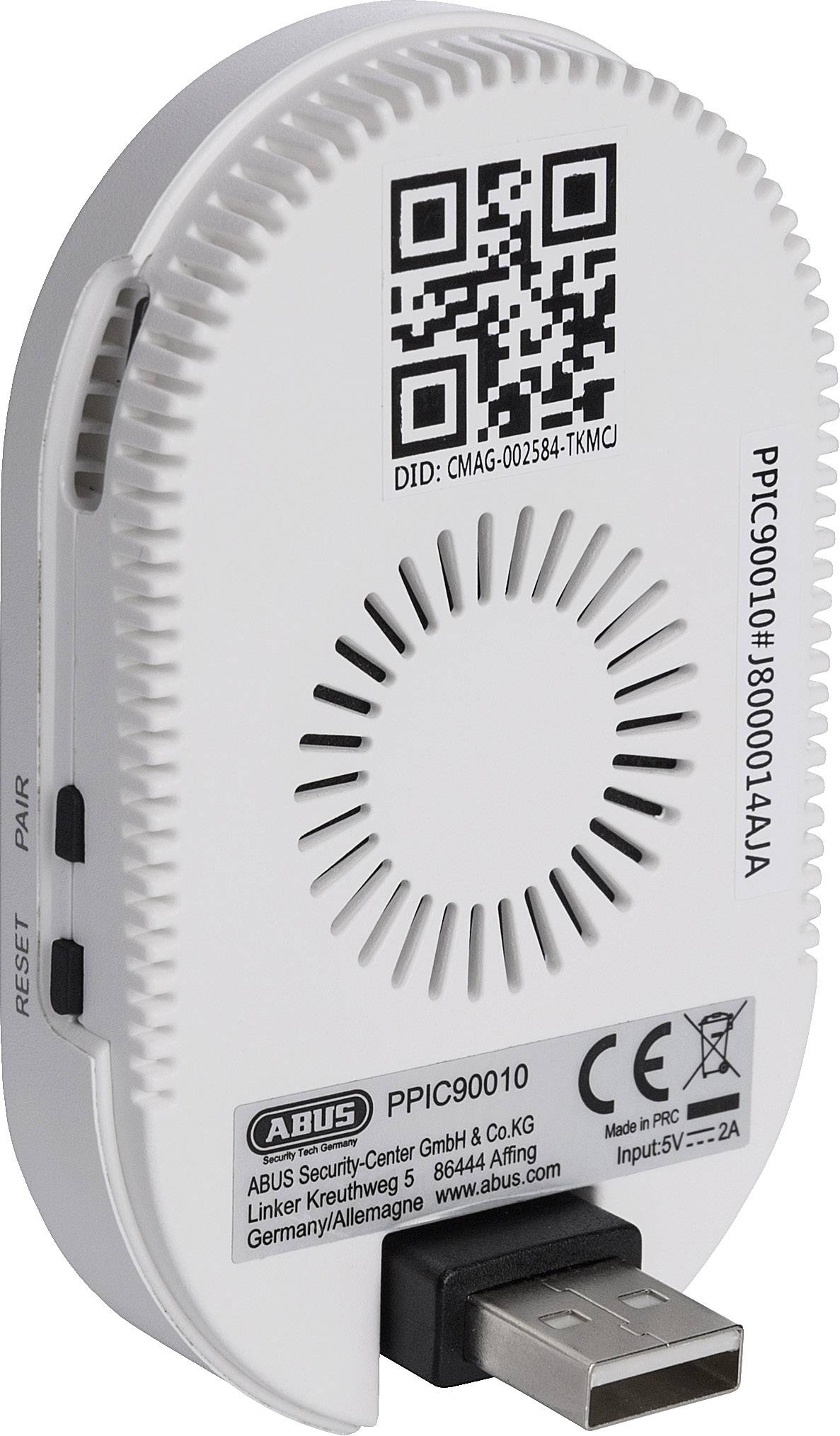 ABUS WLAN Basisstation für WLAN Akku Cam PPIC90010 Wi-Fi IP-Hub 2-channel 1920 x 1080 p-3