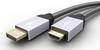Goobay DisplayPort / HDMI Cable 1.00 m Black 71460 Shielded HDMI cable