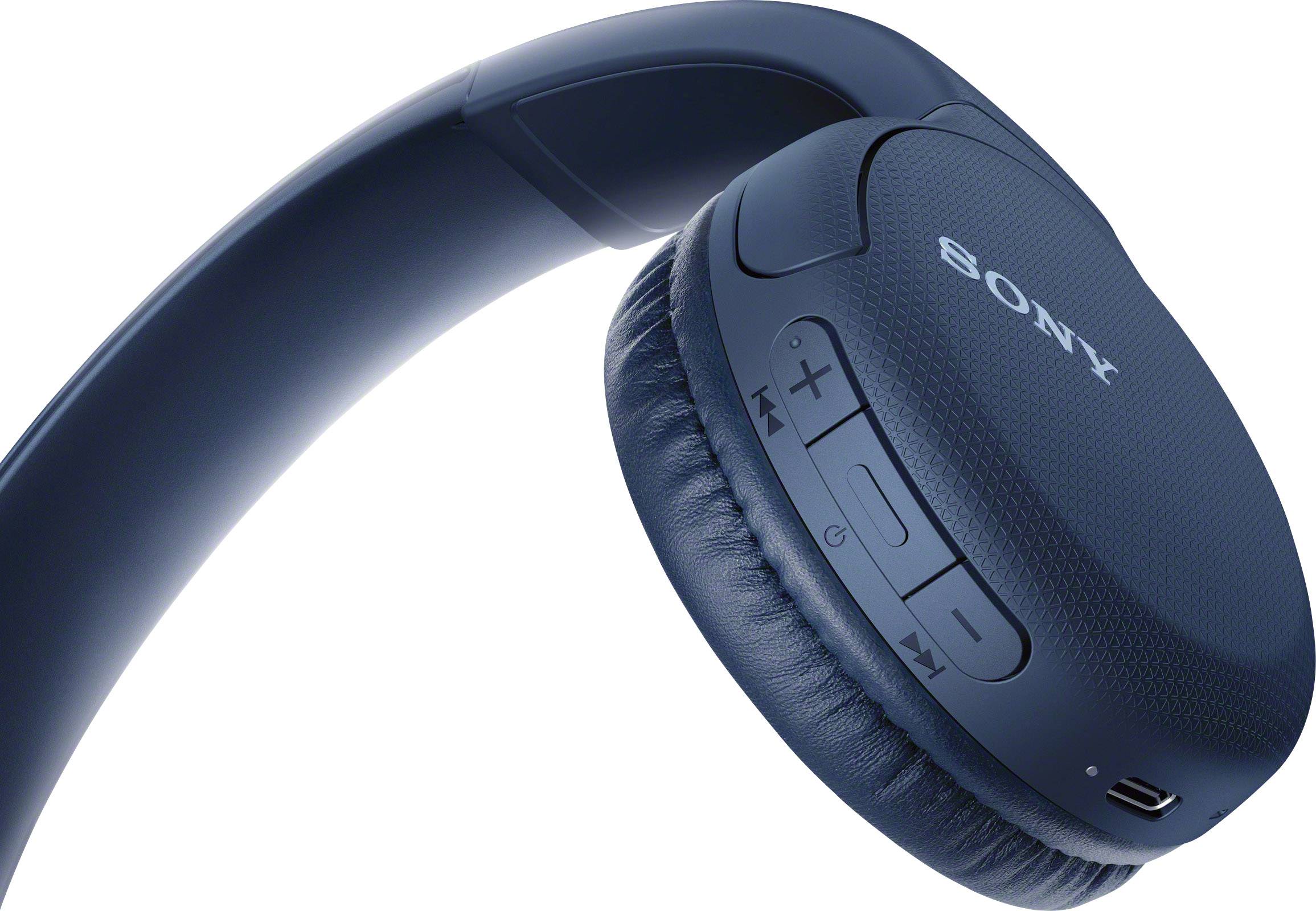 Sony WHCH510 Onear headphones Bluetooth® (1075101) Blue Headset