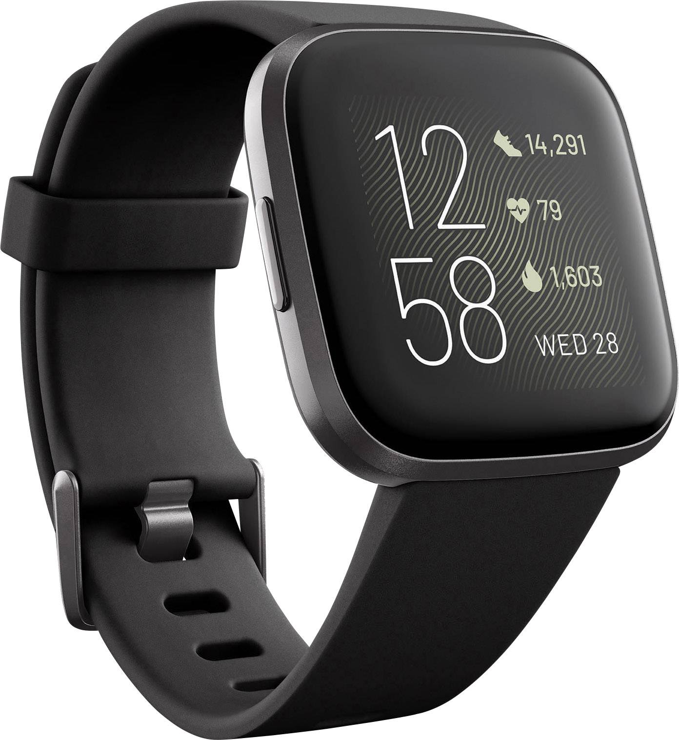 FitBit Versa 2 Smartwatch Uni Black 