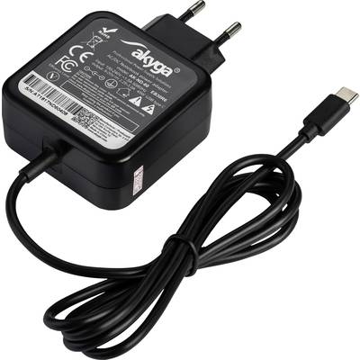 Image of Akyga AK-ND-60 Laptop PSU 45 W 3 A Qualcomm Quick Charge 3.0