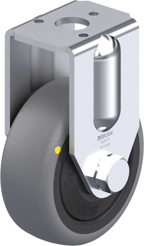 Blickle 644864 BRA-TPA 50KF-ELS Fixed wheel Wheel diameter: 50 mm Load capacity (max.): 30 kg 1 pc(s)