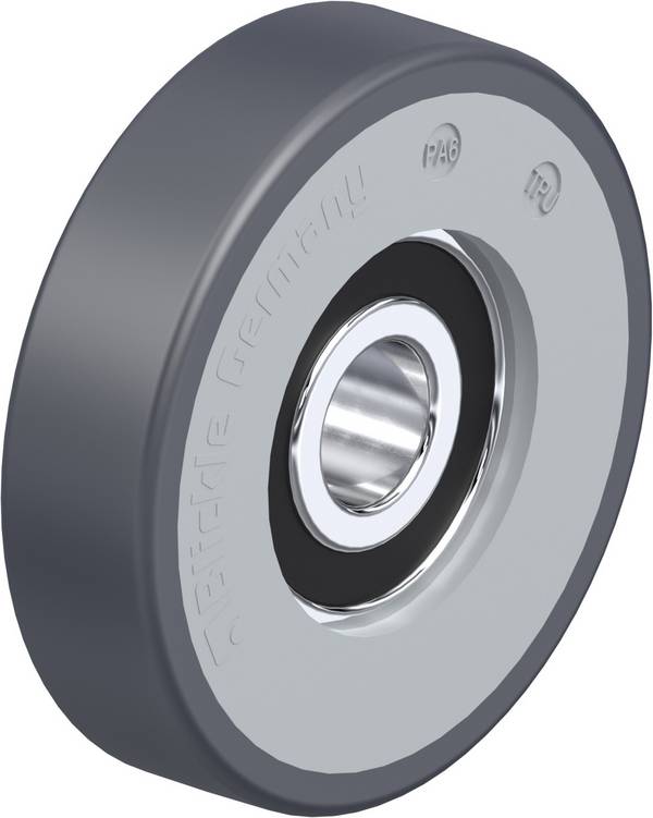 Blickle 842324 FPTH 80x20/17-14K Guide wheel Wheel diameter: 80 mm Load capacity (max.): 150 kg 1 pc(s)