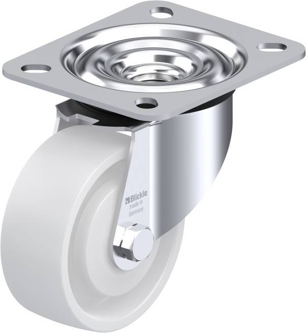 Blickle 839210 LE-PO 80KA Swivel wheel Wheel diameter: 80 mm Load capacity (max.): 150 kg 1 pc(s)