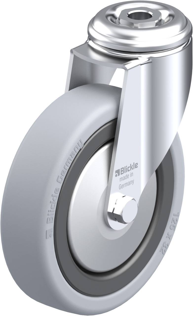 Blickle 224097 LKRA-VPA 126K-FA Swivel wheel Wheel diameter: 125 mm Load capacity (max.): 120 kg 1 pc(s)