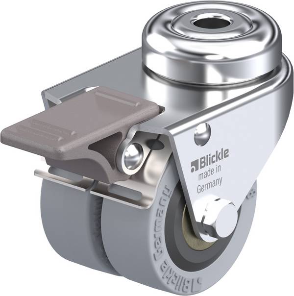 Blickle 279372 LMDA-VPA 50K-FI Double swivel wheel Wheel diameter: 50 mm Load capacity (max.): 80 kg 1 pc(s)
