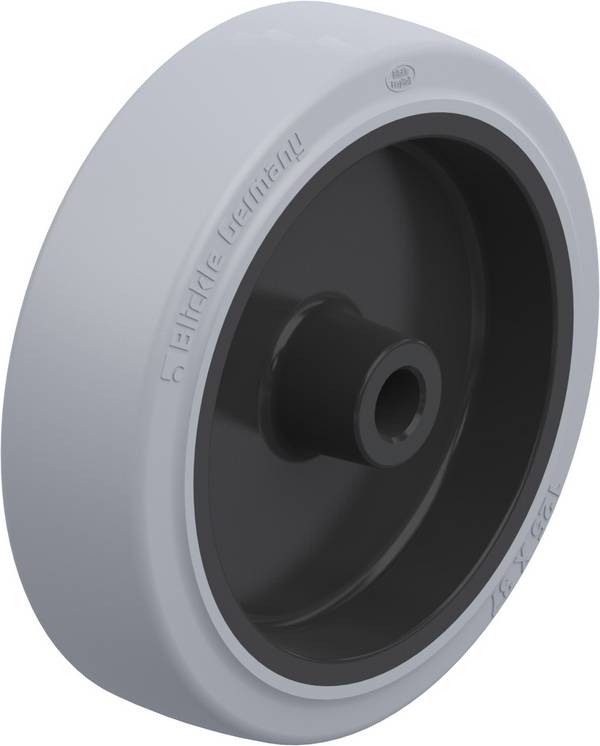Blickle 763677 POEV 125/12G-SG Plastic caster Wheel diameter: 125 mm Load capacity (max.): 250 kg 1 pc(s)