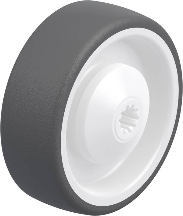Blickle 253609 POTH 100/10KA Plastic caster Wheel diameter: 100 mm Load capacity (max.): 300 kg 1 pc(s)