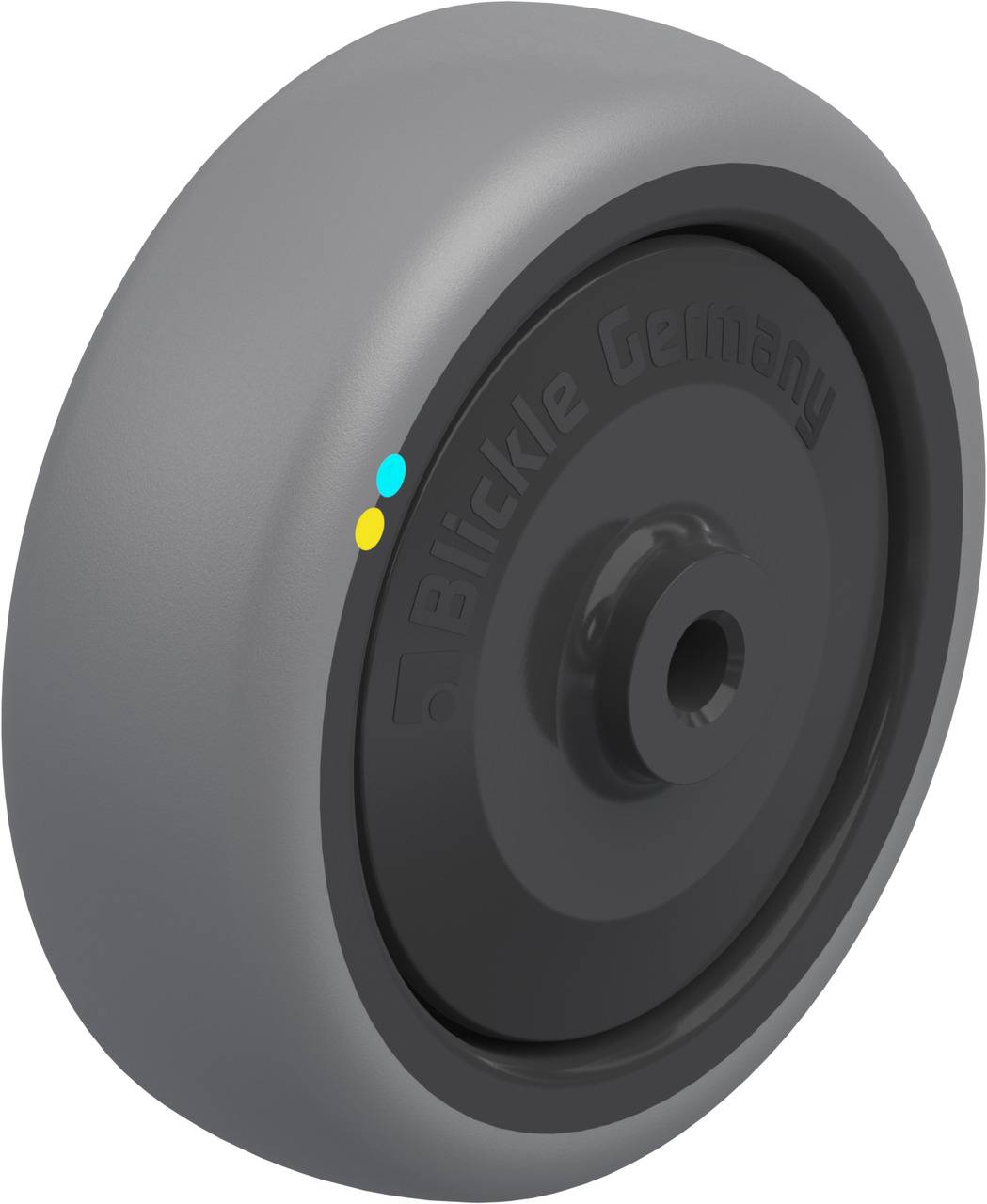 Blickle 849841 TPA 102/8KFD-ELS Heavy duty caster Wheel diameter: 100 mm Load capacity (max.): 70 kg 1 pc(s)-0