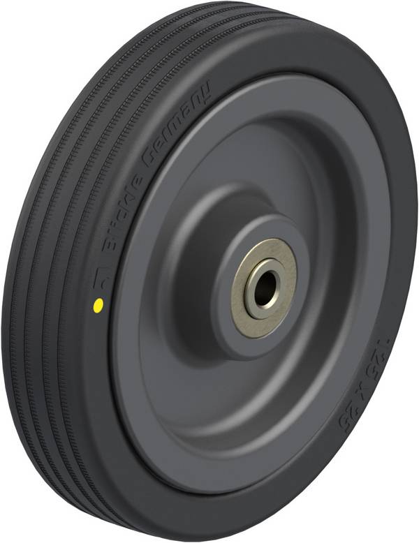 Blickle 118810 VPA 125/8K-EL Plastic caster Wheel diameter: 125 mm Load capacity (max.): 75 kg 1 pc(s)