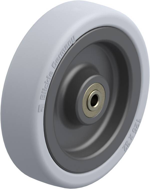 Blickle 105122 VPA 126/8K Plastic caster Wheel diameter: 125 mm Load capacity (max.): 125 kg 1 pc(s)
