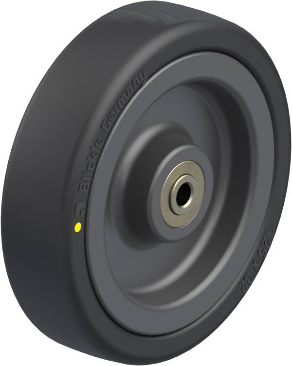 Blickle 118844 VPA 126/8K-EL Plastic caster Wheel diameter: 125 mm Load capacity (max.): 95 kg 1 pc(s)