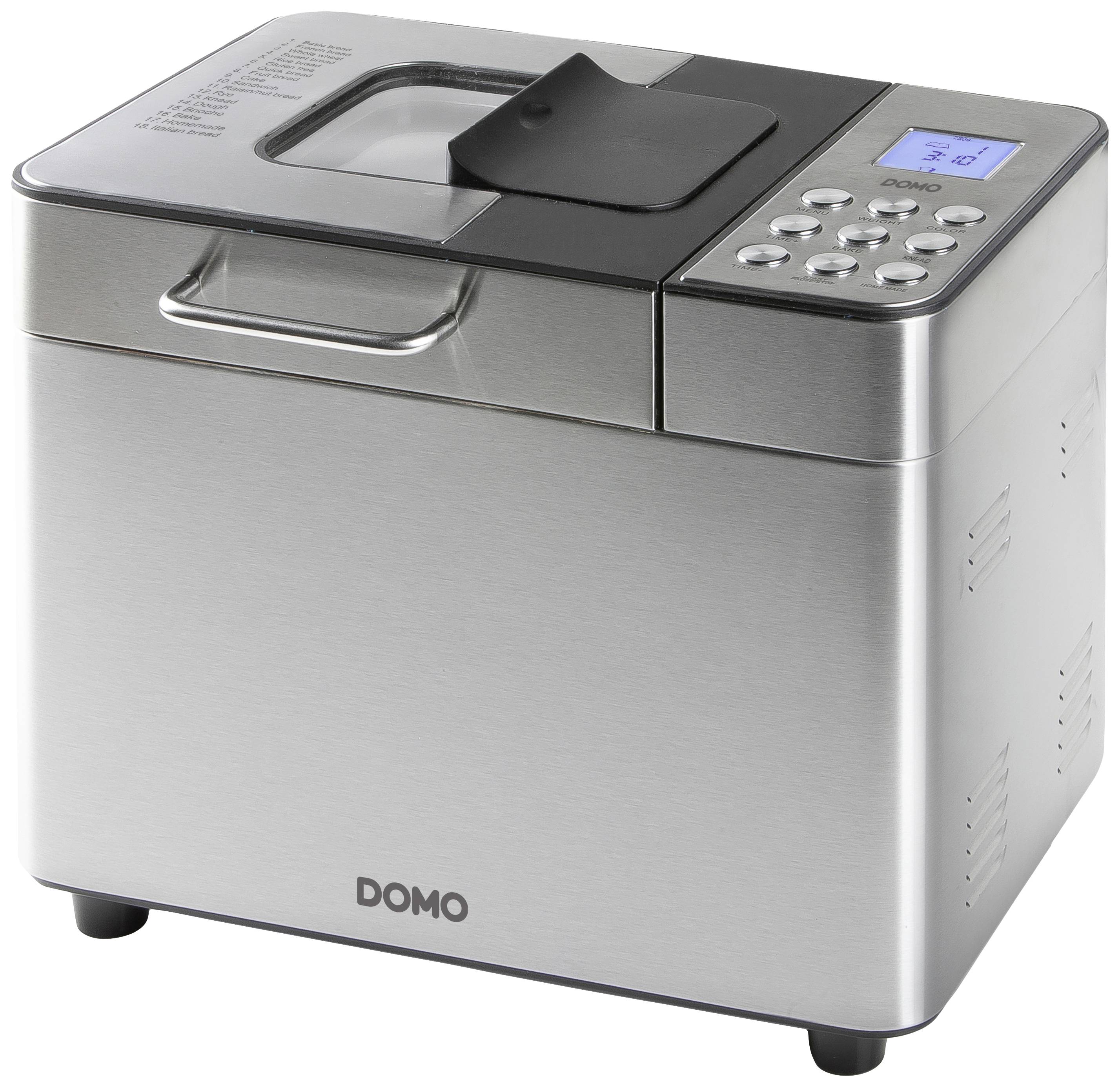 Image of DOMO B3971 Bread maker Black, Silver (matt)