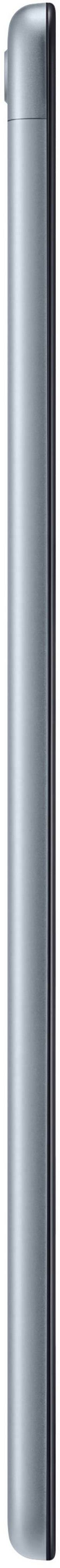 A silver-coloured cylindrical rod, smooth and vertically positioned, possibly a pen or similar object.