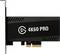 A black PCIe expansion card with the inscription '4K60 PRO' for high-resolution video recording and streaming.