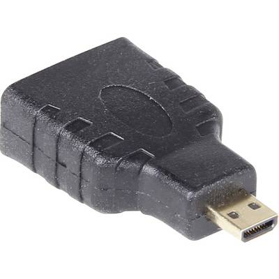 A black HDMI plug adapter used for connecting HDMI cables with various devices.