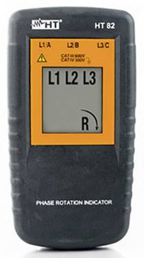 HT Instruments HT82 Rotating EMF indicator CAT III 600 V LCD
