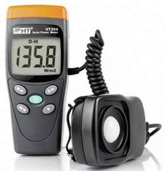 HT Instruments 1006100 HT204 PV meter 1 - 1999 W/m²-0