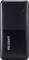 Black power bank by 'Voltcraft', 20,000 mAh capacity, compact design.