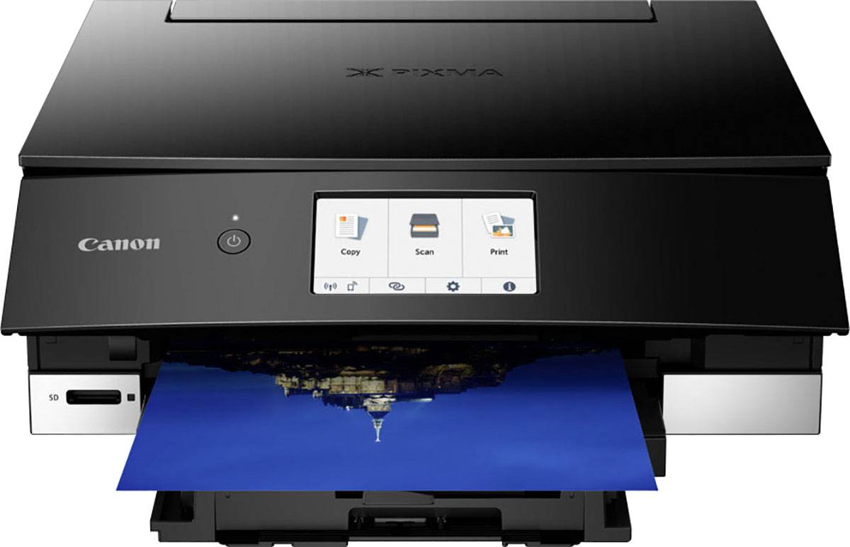 Canon PIXMA TS8350 Colour inkjet multifunction printer A4 Printer, scanner, copier Wi-Fi, Bluetooth, Duplex