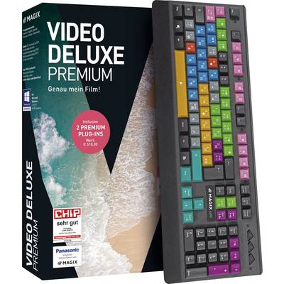 Magix Video deluxe Control Edition Full version, 1 license Windows Video editor