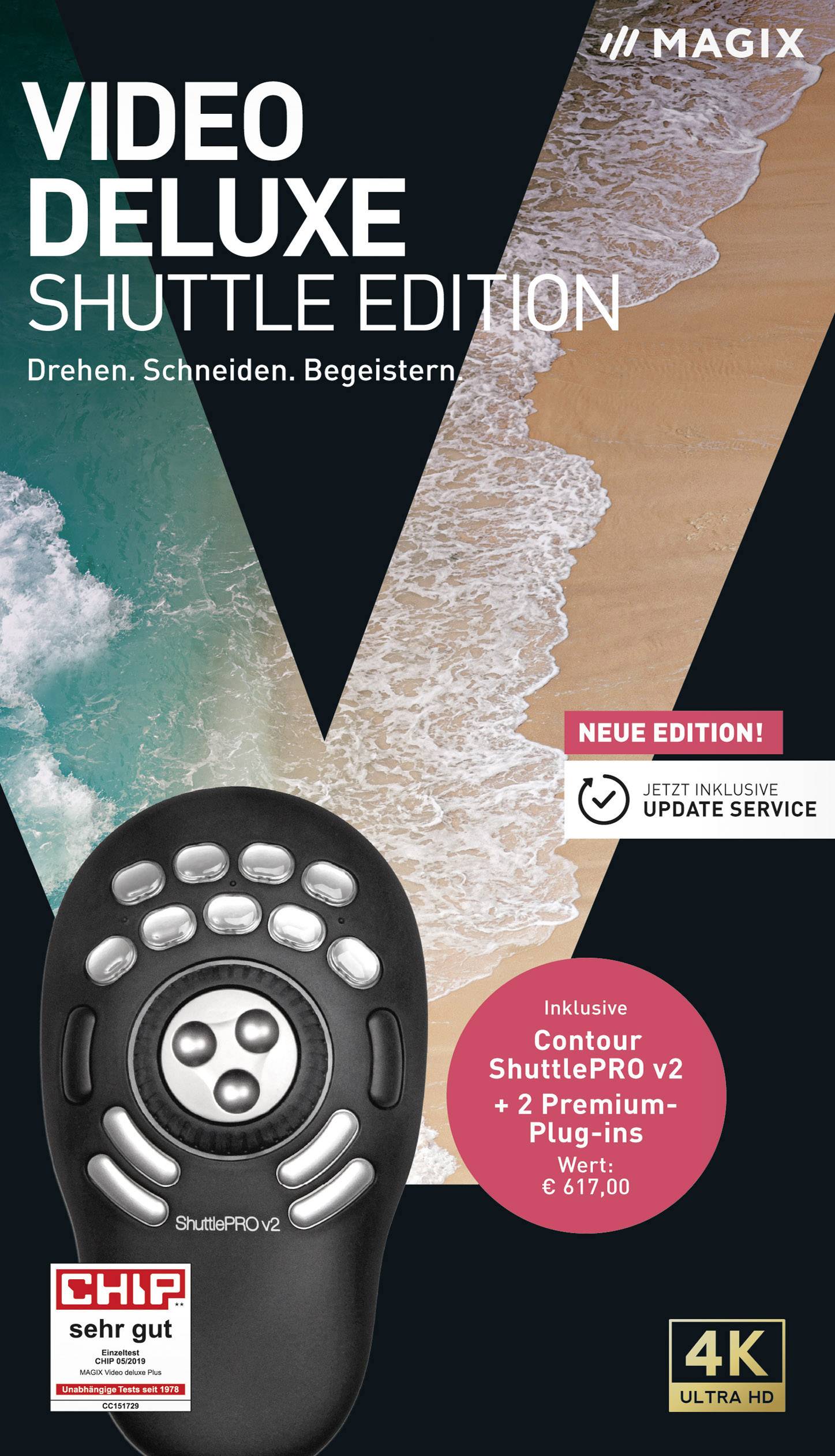 Magix Video deluxe Shuttle Edition Full version, 1 license Windows Video editor