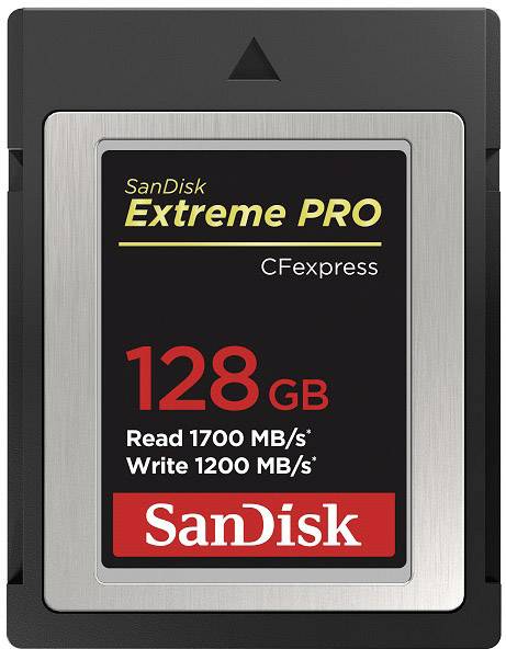 SanDisk Extreme Pro™ CFextress card 128 GB