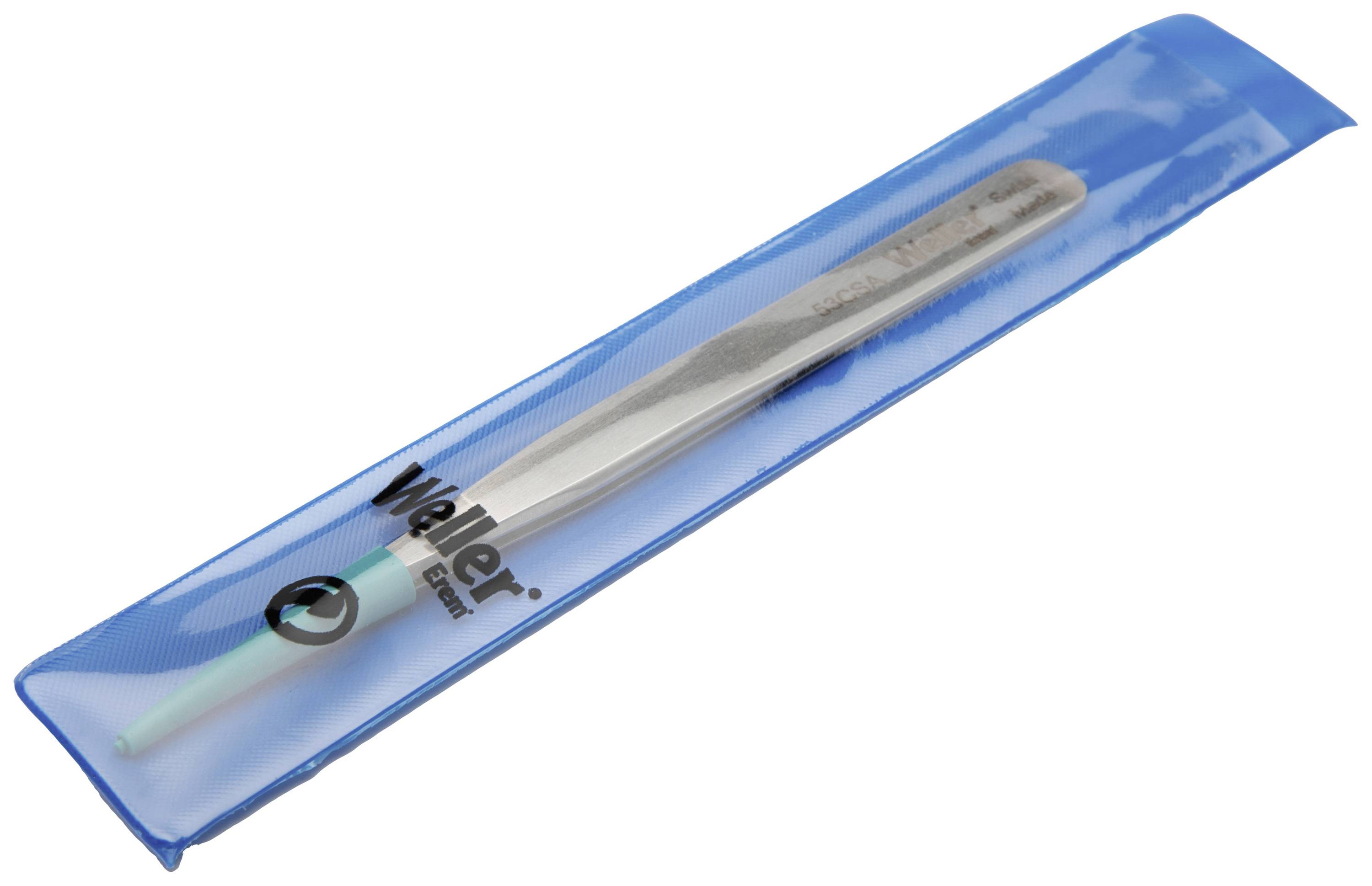 'Soldering iron in blue protective packaging'