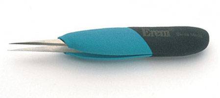 Weller Erem® E3CSA ESD Tweezers 1-piece Pointed, slimline, fine 120 mm