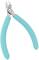 A blue pair of pliers with metal handles by the brand 'Weller'.