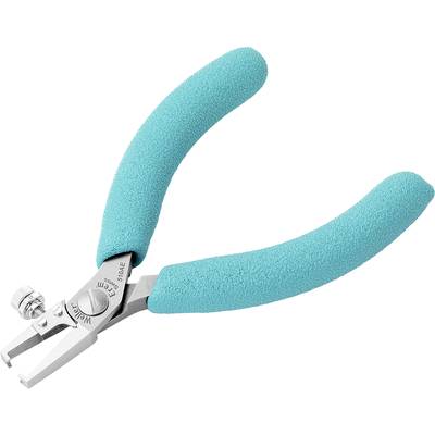 Pliers with blue, padded handles. Suitable for precise work, likely in electronic or craft applications.
