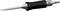 Soldering iron with a black handle and silver tip, brand name 'Weller'. Suitable for fine soldering work and electronic repairs.
