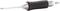 Soldering iron with black handle and silver tip. Brand 'Weller'. Suitable for precise soldering work in electronics.