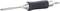 A precision tool with a knurled, ergonomic handle and a narrow, metallic tip, likely for technical applications.