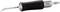 Soldering iron attachment with a black handle and silver metal part. Marked with 'Weller T0050101899'.