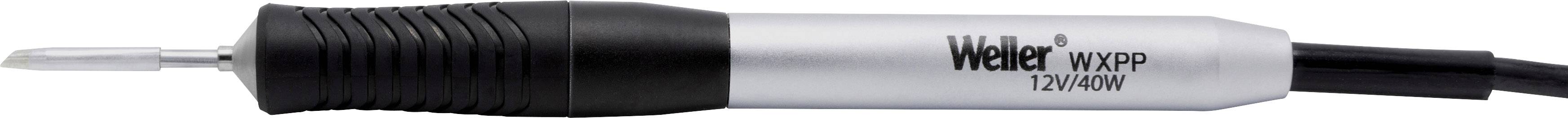 Weller WXP Soldering Iron with black and silver casing, fine tip, suitable for precision soldering in electronic projects.