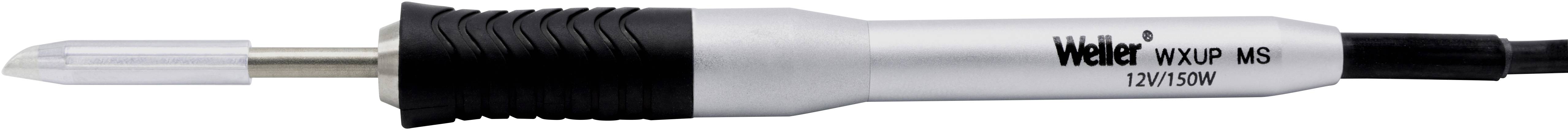 Soldering iron with white handle and the inscription 'Weller SP40N MS'.