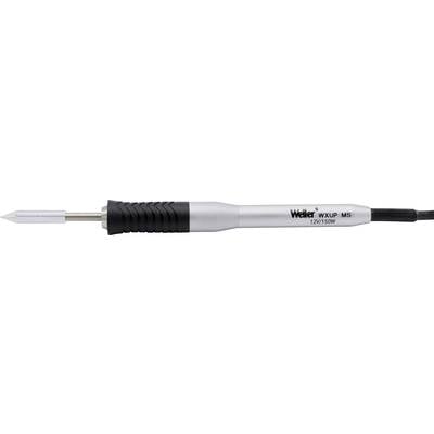 A soldering iron with the inscription 'Weller WP 40 WP 120W' on the handle. The iron has a slender metal tip and a black handle.