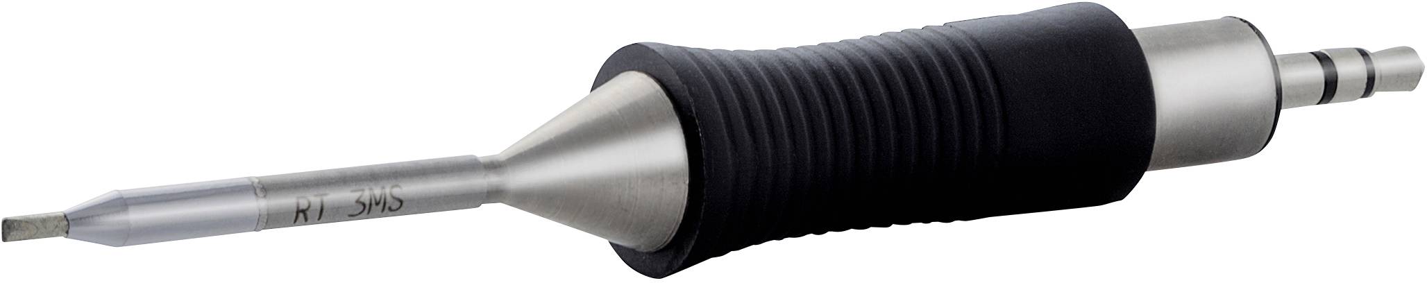 A precision tool with a black-coated handle and a fine, metallic insert for technical or craft applications.