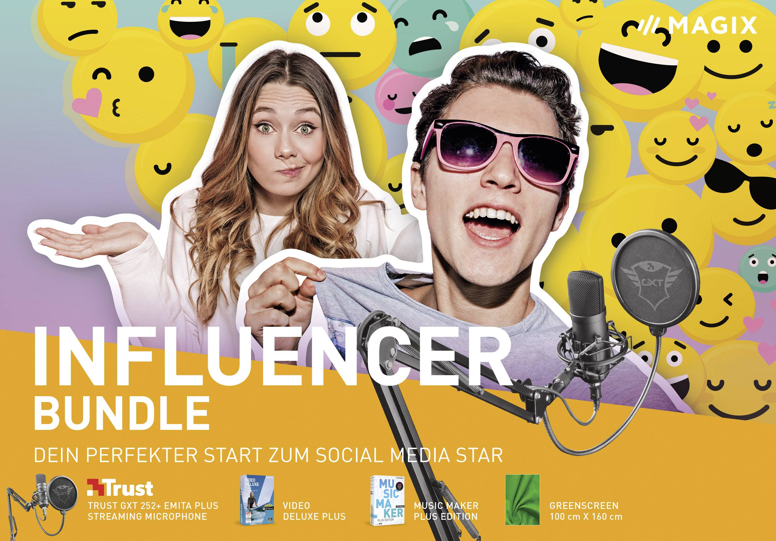 Magix Influencer Bundle Full version, 1 licence Windows Multimedia