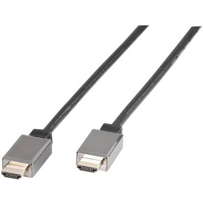 Vivanco HDMI Cable HDMI-A plug, HDMI-A plug 1.00 m Black 47171  HDMI cable