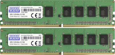 Goodram GoodRam PC RAM kit DDR4 8 GB 2 x GB Non-ECC 2400 MHz 288-pin DIMM GR2400D464L17S/8GDC | Conrad.com