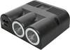 ProCar Mounted triple socket with Power USB-C/A double socket 12 or 24 V / DC