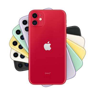 Apple iPhone 11 (PRODUCT) RED™ 128 GB 15.5 cm (6.1 inch)-1
