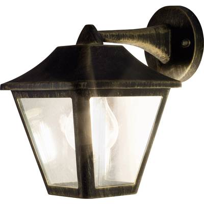 LEDVANCE ENDURA® CLASSIC TRADITIONAL ALU L 4058075206168 Outdoor wall light  LED (monochrome) E-27  Black, Gold